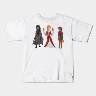 Rouge, Fighter, And Mage Kids T-Shirt